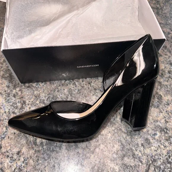 Nine West Anisa Block Heel Pump